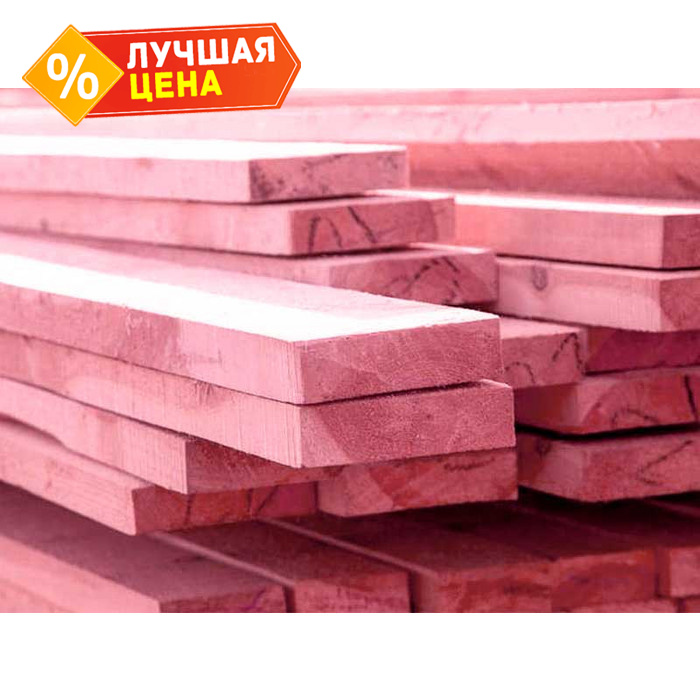 Доска обрезная антисептированная естественной влажности 100х200х6000 сорт 2